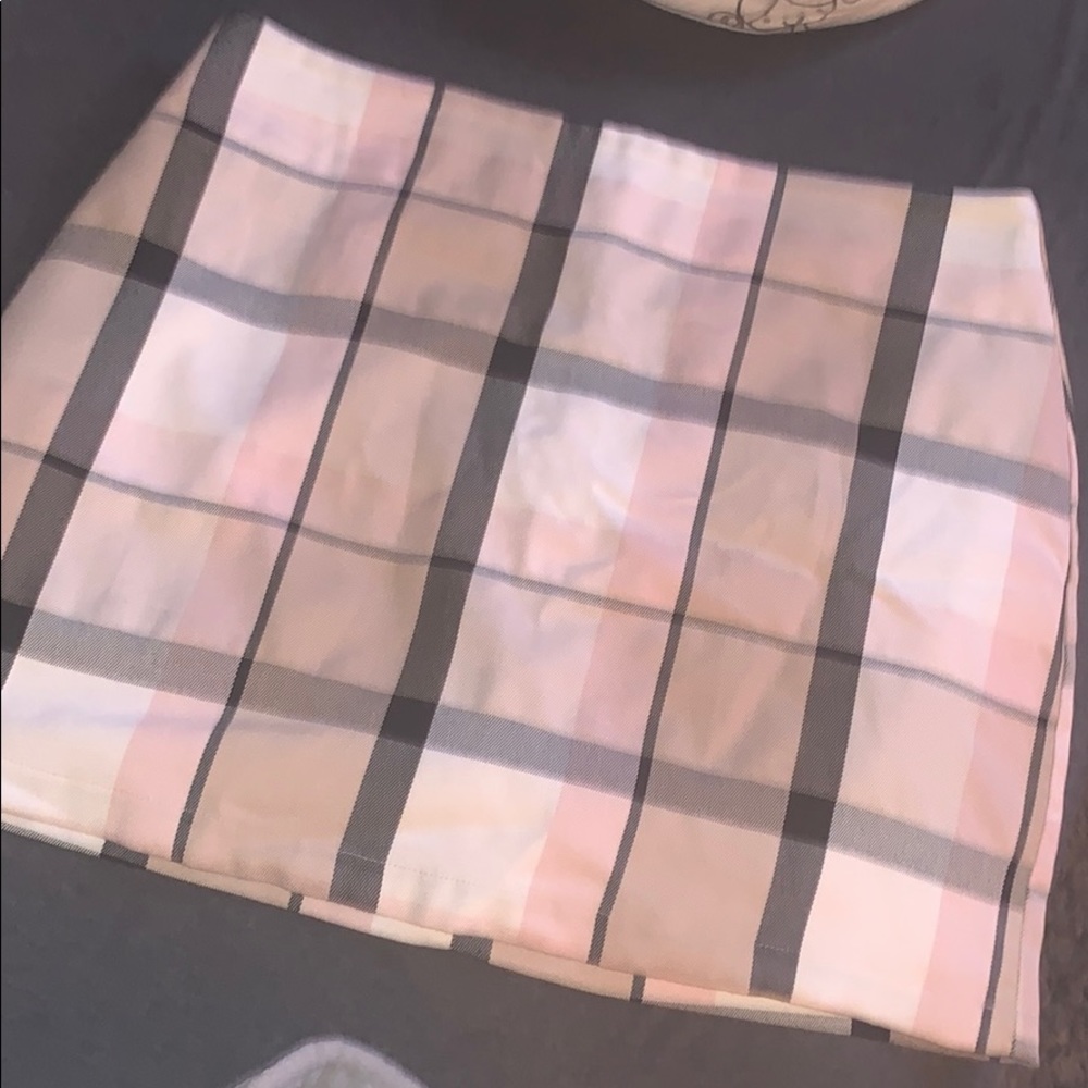 Forever twenty one plaid skirt